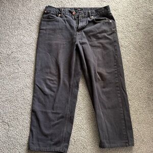 RVCA Men's Baggy Dark Gray Jeans 90’s style 34 x 30